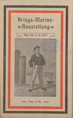 Buchcover_Kriegsmarineausstellung_Matrose_Marine_Verein_Naumburg